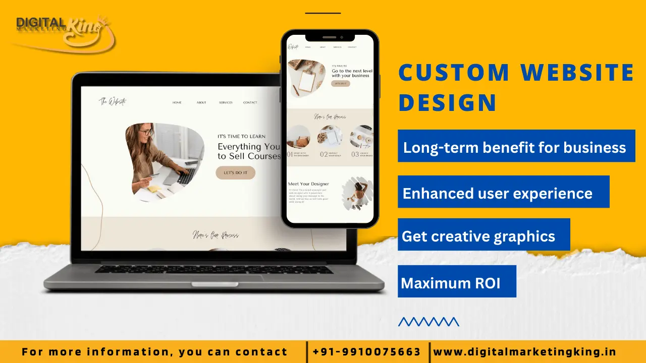 Custom Website Designing Agency in Delhi
