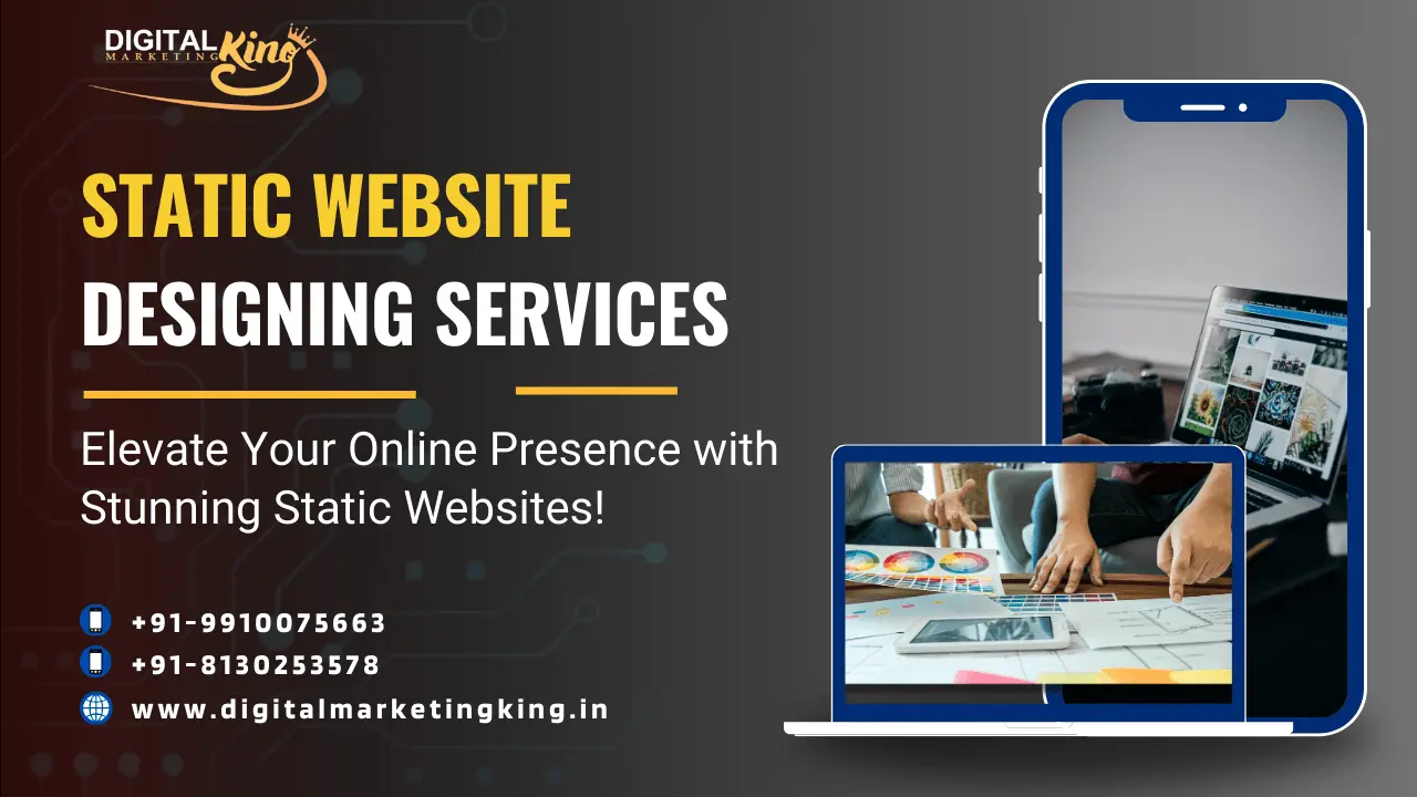 Static Website Designing Company in Delhi