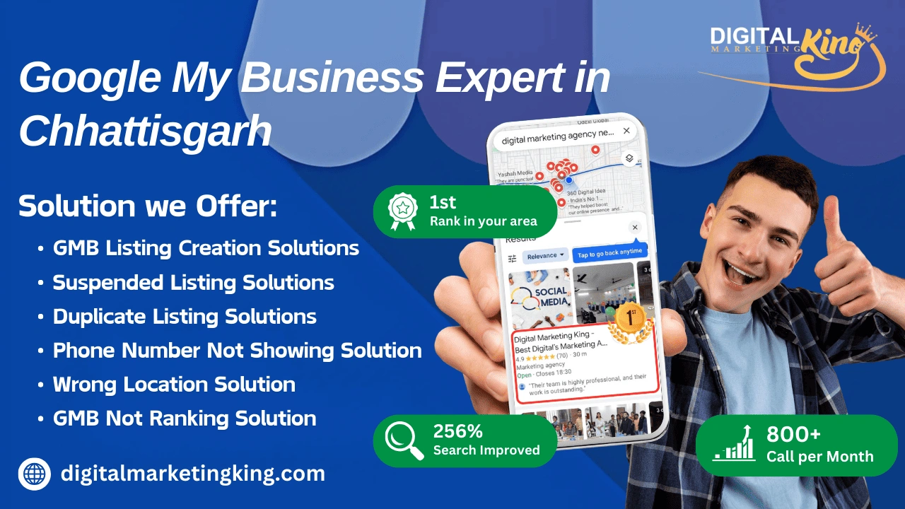 Google My Business Expert in Chhattisgarh