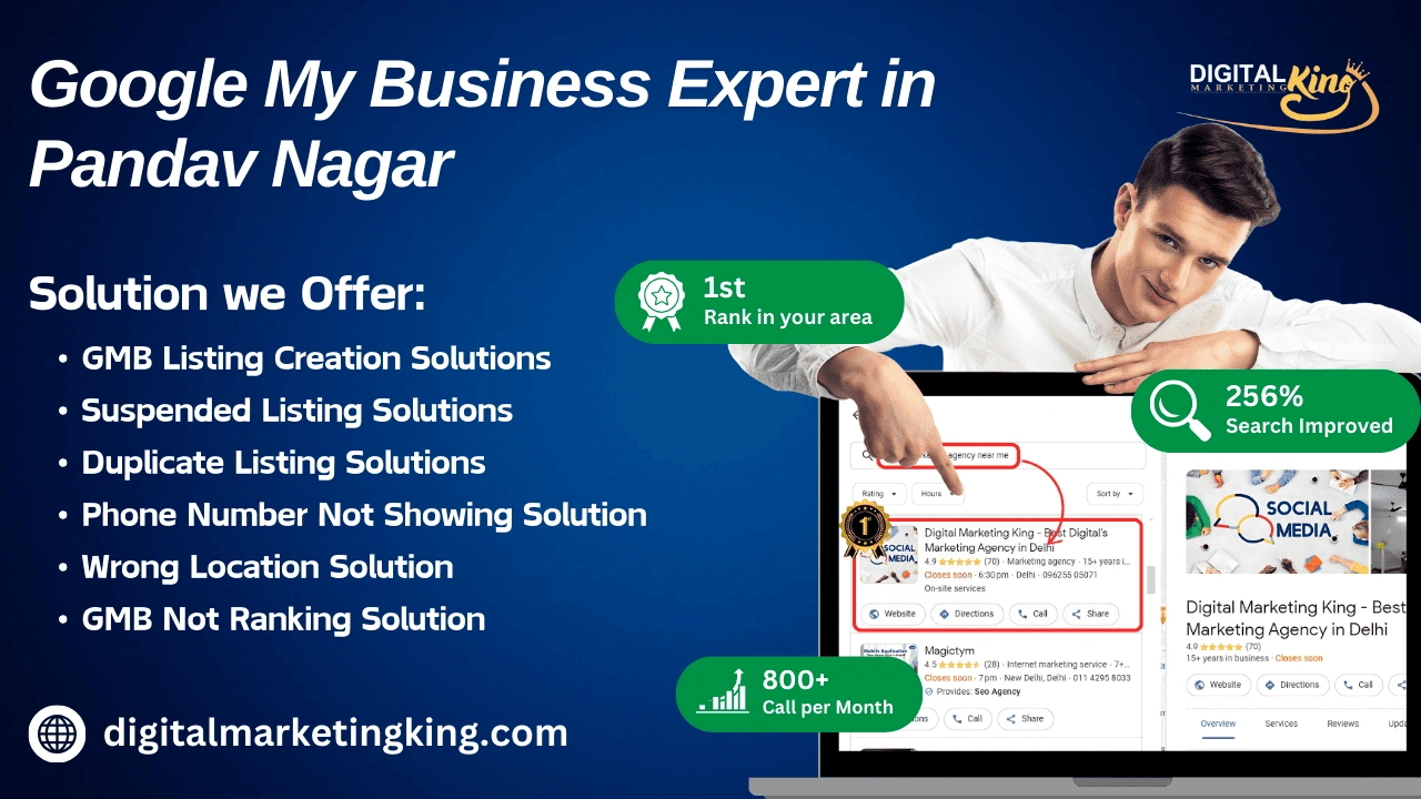 Google My Business Expert in Pandav Nagar