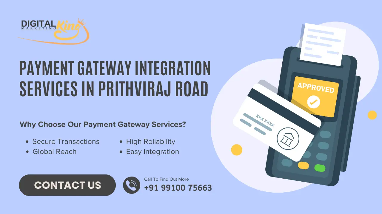 Payment Gateway Integration Service in Prithviraj Road